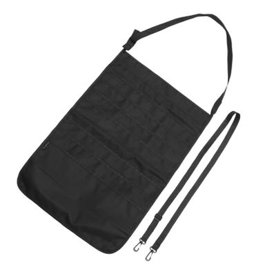 Holibanna Student Desk Hanging Storage Organizer Bag Large Capacity Canvas Storage for Classroom Supplies Multi-Purpose Desk Accessory with Compartmentalized Pockets School and Home Use