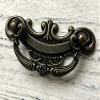 2.5" C-C Polished Gold Bail Drawer Pull Handles Cabinet Handle Dresser Pulls Kitchen Knob Handles Hardware 2 1/2" 64 mm Centers , Polished Gold) ( Color : Dark Antique Bronze , Size : C-C: 2.5" (64 mm view 2