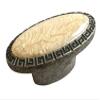 JCAKES 2.5" 3.75" 5" Cream Antique Pewter Drawer Pull Knob Cabinet Handle Dresser Pulls Kitchen Door Handles Hardware 64 96 128 mm Centers/C-C:2.5" (Size : L:2.3" (58 mm)) view 1