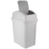 Luxshiny Bathroom Trash Can with Swing Lid Capacity Waste Bin for Kitchen and Bathroom Slim Design for Tight Spaces and Easy to Use view 1