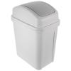 Luxshiny Bathroom Trash Can with Swing Lid Capacity Waste Bin for Kitchen and Bathroom Slim Design for Tight Spaces and Easy to Use view 2