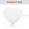 2Pcs Foam Cake Dummies 8 Inch Styro-foams Heart Shaped Fake Cake Dummies Ornament for Valentines Day view 4