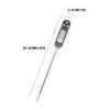 Silver Kitchen Digital Food Thermometer Meat Cake Milk BBQ Cooking Household Thermometer Probe Gauge Electronic Oven Tool,Kitchen Utensils and Gadgets view 2