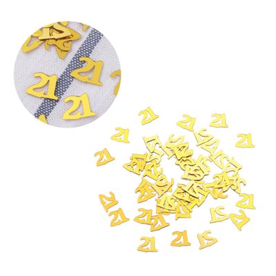 Holibanna 1200pcs Confetti for Birthday Anniversary Party Decorations Table Scatter for Celebrations Unique Party Supplies for Cards