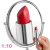 8 in 10X Magnification Wall Mount Make up Mirror with LED Lights, Wall Mounted Vanity Mirror Bathroom Mirror LED Lighted Double Sided with Lights and 10X Magnification,Charging ( Size : Hardwire ) view 2