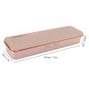 Flatware Tray with Lid, Stainless Steel Silverware Box Chopsticks Drain Storage Box Kitchen Cutlery and Utensil Drawer Organizer Tableware Storage Organizer(Rose Gold) view 3
