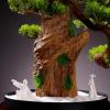 Artificial Bonsai Tree Artificial Bonsai Tree Interior Decor Green Simulation Welcome Pine Bonsai Tree Living Room Office Desktop Decoration Large Fake Potted Plant Artificial Plants Indoor Fake Plant view 3