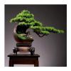 Artificial Bonsai Tree Artificial Bonsai Tree 22.4in Large Green Simulation Welcome Pine Bonsai Tree Living Room Office Desktop Decor Simulation Potted Plant Artificial Plants Indoor Fake Plants Bonsa view 1