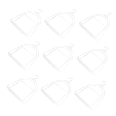 10pcs Hat Display Hanger Clothes Storage Shelves Beanie Organizer for Closet Sunglass Display Stand Wig Hanger Clothes Organizer Rack Hook Cap Cotton Hat Plastic Sunglasses