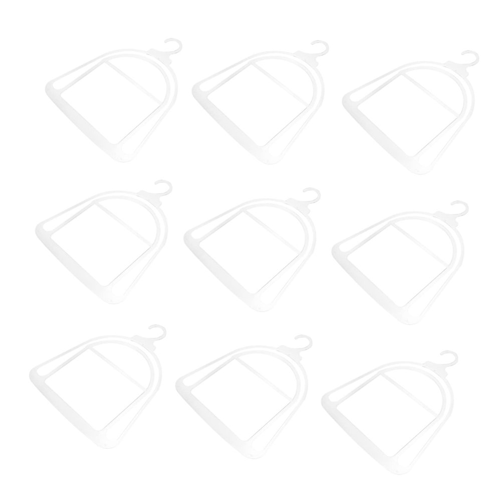 10pcs Hat Display Hanger Clothes Storage Shelves Beanie Organizer for Closet Sunglass Display Stand Wig Hanger Clothes Organizer Rack Hook Cap Cotton Hat Plastic Sunglasses