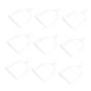 10pcs Hat Display Hanger Clothes Storage Shelves Beanie Organizer for Closet Sunglass Display Stand Wig Hanger Clothes Organizer Rack Hook Cap Cotton Hat Plastic Sunglasses view 1