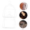 10pcs Hat Display Hanger Clothes Storage Shelves Beanie Organizer for Closet Sunglass Display Stand Wig Hanger Clothes Organizer Rack Hook Cap Cotton Hat Plastic Sunglasses view 2
