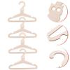 IMIKEYA 5pcs DIY Cartoon Animal Wooden Hangers for Boy Girl Creative Boy Girl Nursery Storage Non-Slip Design for Clothes Closet Organization view 4
