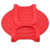 Food Grade Silicone Heat Resistant Turkey Lifter Non Stick Poultry Cooking Mat,Thanksgiving Silicone Roast and Turkey Lifter for Outdoor Grilling or Indoor Cooking (Red) view 1