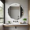 Glass Beveling Service 36" Inches Round Mirror - 5/32" Thick - Beveled Edge, America Mirror view 2