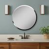 Glass Beveling Service 36" Inches Round Mirror - 5/32" Thick - Beveled Edge, America Mirror view 4