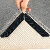 16-Pack Gripper for Rug for Hardwood Floors and Tiles: Double-Sided Reusable Rug Carpet Tape. Anti-Slip Tape Grips Area Rugs, Non-Slip Rug Pads Prevent Sliding, Curling, and Bunching view 1