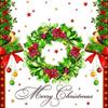 Keep Unique Christmas Napkins - 3-Ply Decorative Napkins - Over 700 Designs, Made in Europe - Serving Supplies For Holiday Parties, Table Decorations  6.5x6.5 20-Count (Wreath Merry, Pack of 4) view 1