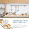 2 Rolls 18" W x 96" L Floral Drawer and Shelf Liner for Cabinets, Non-Adhesive Strong Grip Non-Slip Flower Shelf Cabinet Kitchen Shelf Liners for Kitchen Cabinets view 3
