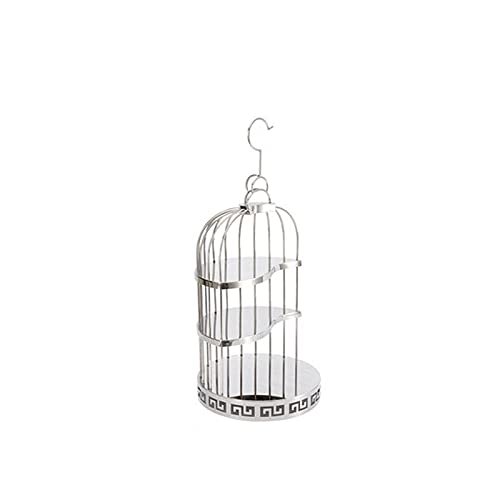 Cake Stand Creative Bird Cage Cake Stand Buffet Dessert Table Afternoon Tea Snack Bread Rack Multi-Layer for Shop Restaurant Household Cake Holder (Size : A)