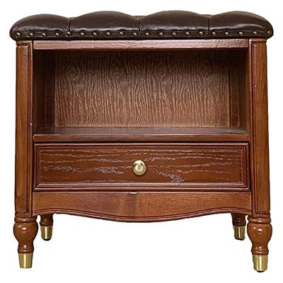 Entryway Bench, Shoe Bench for Living Room, Shoe Storage Bench Shoe Bench Rack with Hidden Storage Compartment, Retro Fashion Wooden, for Dining Room Living Room (Color : Brown)
