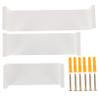 ABOOFAN 3pcs Wall-Mounted Rack Holder Wooden Storage Shelf Home Wall Sundries Stand Space-Saving Decor view 1