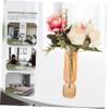 ABOOFAN Glass Vase for Hydroponic Plants Modern Scandinavian Tabletop Decor for Office and Home for Flower Arrangements and Stylish Centerpieces view 2