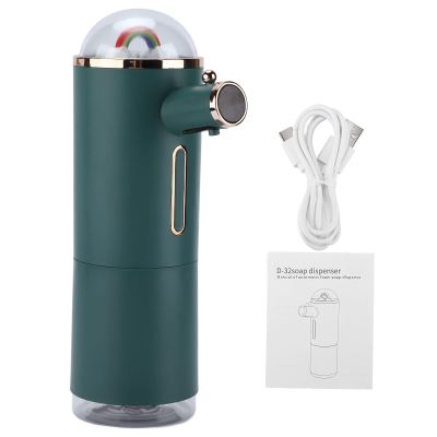 Xcello 300ml Smart Digital Display Foam Dispenser, Infrared Sensor Automatic Soap Dispenser for Bathroom Kitchens, Bathrooms