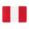 SIYTUAU Flag of Peru Bathroom Rugs 16x24 Inch Ultra Soft Non Slip Bath Mat Kitchen Bedroom Rug Door Mat view 1