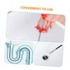 Mobestech 2pcs Extended Reacher Grabber Long Reach Drain Cleaning Tools Flexible Sink Claw Pickup for Removal view 3