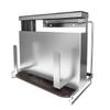 MAGICLULU Multifunctional Stainless Steel Kitchen Storage Rack for Knives, Chopsticks, Cutting Boards, and Pot Lids - Space-Saving Countertop Organizer view 1