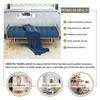 Entryway Bench, Shoe Bench for Living Room, Luxurious End of Bed Bench, Leather Upholstered Bedroom Bench Bench Seat,Modern Multifunction Shoe Bench Entryway Bench (Size : 80x35x45cm(31x14x18inch)) view 3