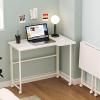BREZO Computer Desk-Home Office Desk, Writing Desks, Work Table, Study Table, Modern Simple Style Student Desk for Home Office (Color : C) view 1