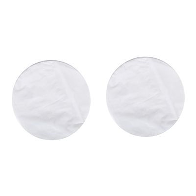 Cabilock 4packs Round Non-stick Baking Unbleached Paper Double-sided Silicone Oil Paper Bbq Accessories