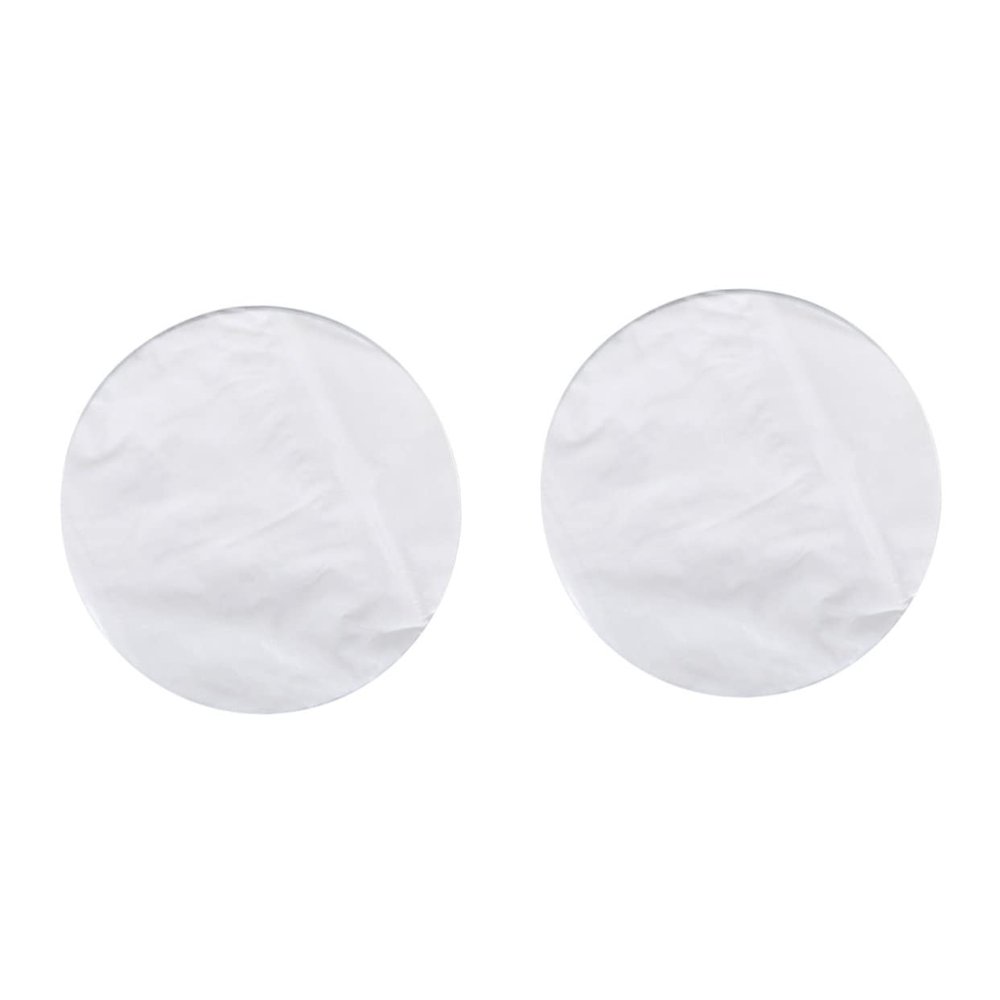 Cabilock 4packs Round Non-stick Baking Unbleached Paper Double-sided Silicone Oil Paper Bbq Accessories