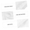 Ciieeo 1pc Milk Silk Sofa Cover Round Sofa Pure Color Home Furniture Dining Chair Cover Chair Sleeves Outdoor Cushion Covers Round Couch Sofa Clear Elasticity Cover Polyester White view 2
