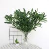 Mokylor 15.7in Artificial Greenery Plant Stems, Artificial Plants Olive Tree Branches Faux Olive Leaves Stems, Fake Olive Leaves Plant for Floral Arrangement Vase Bouquets Wedding Greenery Decor(#1) view 3