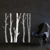 Birch Tree Metal Wall Decor, Birch Tree Wall Art, Metal Tree Wall Art, Metal Tree Wall Decor, Tree Wall Art, Plant Wall Decor, Metal Wall Art, Metal Wall Decor for Living Room Yard (53"x53" | 135x135 cm, Silver) view 1
