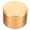 Ciieeo 1pc Portable Tea Container Aluminum Alloy Airtight Tea Canister for Loose Candy and Makeup Storage Elegant Design for Home Travel Use view 1