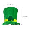 KOMBIUDA 1pc Patrick's Day Hat Costume Accessory for Festival Celebrations Decorative Party Hat for Men and Women view 3