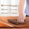Katzowen Transparent Carpet Floors Mat Protect Pad Clear Wooden Floor Protector Mat - 1.5mm Thick, Plastic Runner Rug/Carpet for Bedroom Kitchen, Waterproof Dustproof (Size : 100x100cm/3.3x3.3ft) view 4