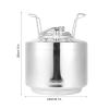 Mini Beer Barrel, 6l 1.6gal Pressurized Growler 6l Mini Beer Keg Stainless Steel For Small Batch Mini Lock Keg System For Beer view 2