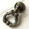 JCAKES 2 1/2" 3 3/4" C-C Vintage Look Antique Bronze Bail Drawer Pull Drop Swing Handles Cabinet Knob Hardware 64 96 mm 2.5" 3.75" Centers (Size : L:2.1" (55 mm)) view 2