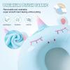 Cirorld Travel Pillow for Kids Adult Cute Neck Pillow for Traveling Memory Foam Airplane Pillow Sleep Mask Animal Flight Pillow Head Rest Neck Support for Cars Long Flights (Blue, 3-8 Y/O) view 3