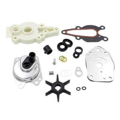 NyZyL 46-42040T5 Water Pump Impeller Kit for Me-rcu-ry Mar-iner 2 & 4 Stroke 6 8 9.9 10 15 HP Outboards Motors 47-42089A5 46-42040A5