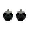 RAYPUR Original Universal Wheels, Walking Wheels, Control Wheels.Compatible for Roborock Q7 /S7 MaxV Ultra /Q7 Max /S7 Pro Ultra S7 Max Ultra S8 Q Revo (Size : Black-2 Pieces) view 1