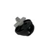 RAYPUR Original Universal Wheels, Walking Wheels, Control Wheels.Compatible for Roborock Q7 /S7 MaxV Ultra /Q7 Max /S7 Pro Ultra S7 Max Ultra S8 Q Revo (Size : Black-2 Pieces) view 3