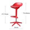 Bar Chair Bar Stools Creative Bar Chair Modern Restaurant Lifting High Stool Home Kitchen Cafe Decoration Back Chair Adjustable Bar Chair High Chair (Color : B) view 3