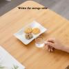 Small Living Room Simple Small Coffee Table Apartment Beautiful Bay Window Tea Table Study Reading Coffee Table Sofa Side Table (Color : Wood, Size : 100 * 60 * 75cm) view 4