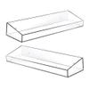 Zerodeko 1set Acrylic Floating Shelves for Bathroom and Kitchen Storage Clear Wall-mounted Organizer for Shampoo Spices and Essentials for Clutter Space view 1